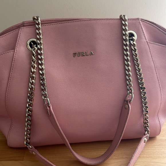 Furla Pink Handbag - Picture 3 of 13